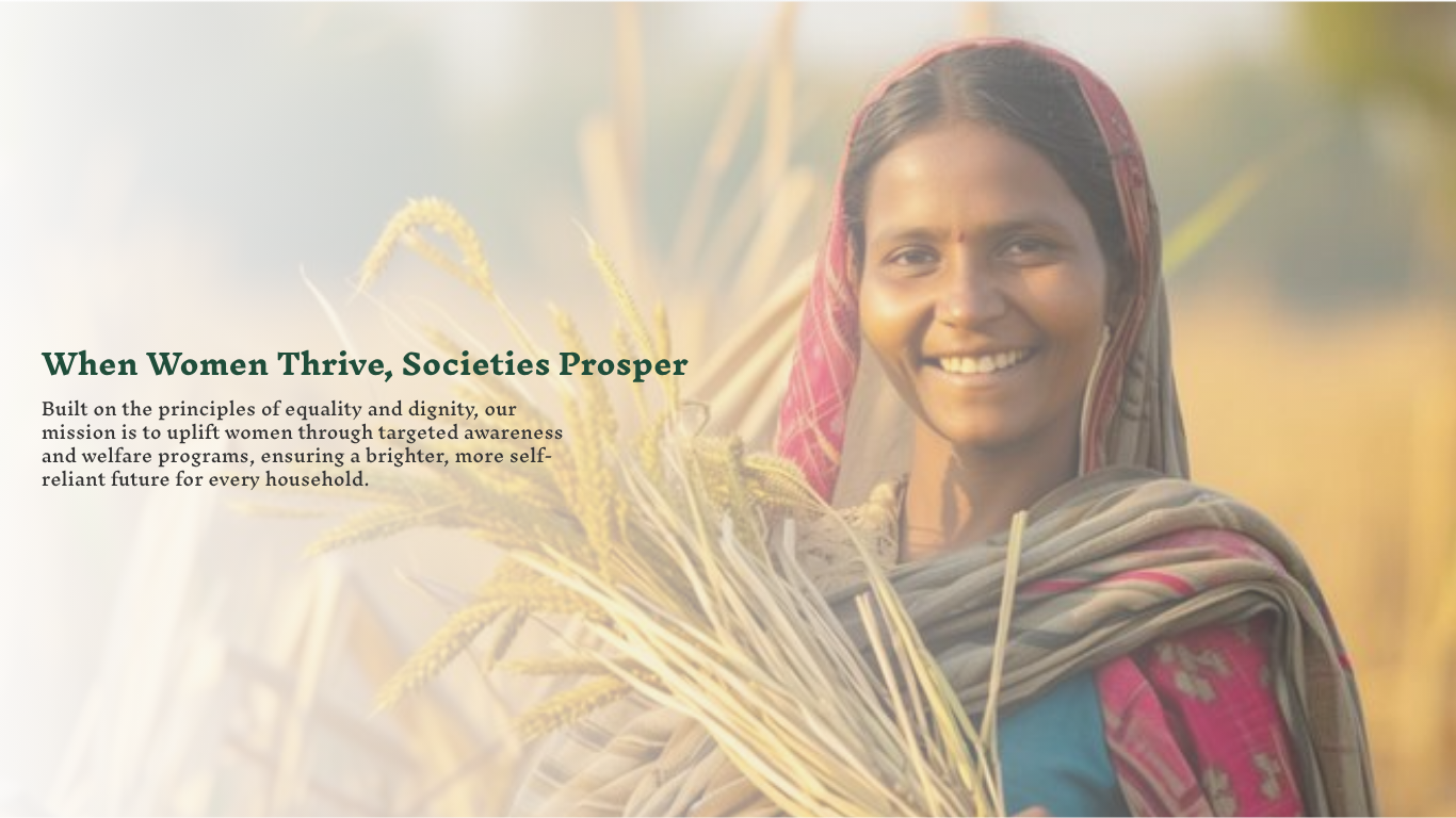 When Women Thrive, Societies Prosper